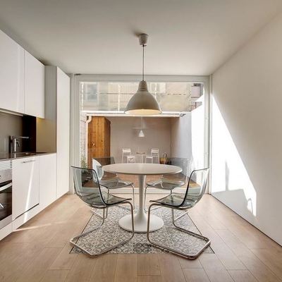 Cocina alargada