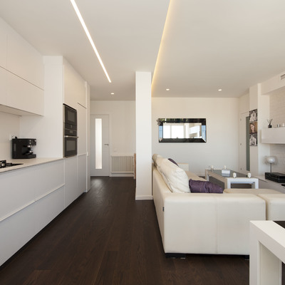 Cocina abierta al salón
