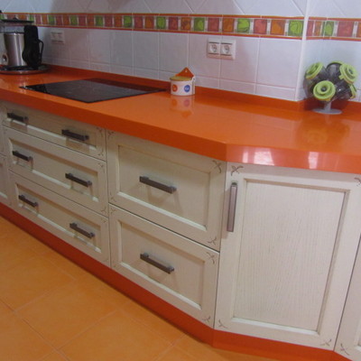 Cocina en madera a medida