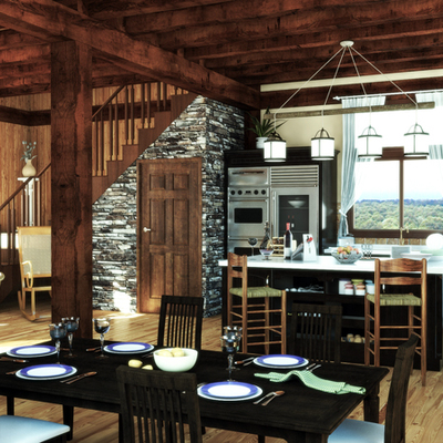 Cocina rustica