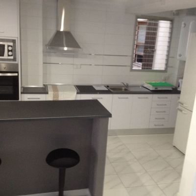 Cocina y barra