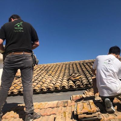 Arreglo de un tejado