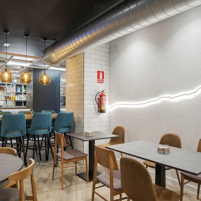 comedor con barra