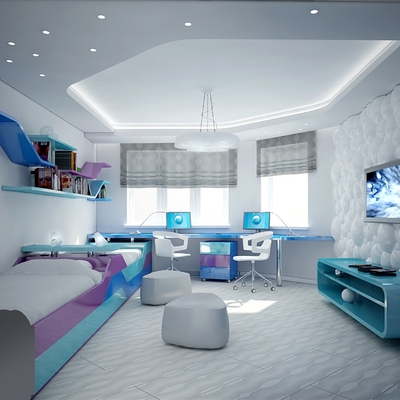Decodesk - decoracion de paredes en un canal de la televisión Rusa 