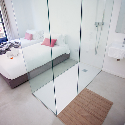 Dormitorio - baño integrado
