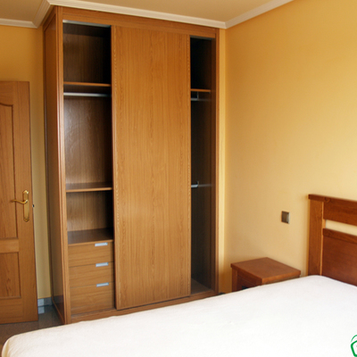 Dormitorio del piso en Villanueva de Gállego