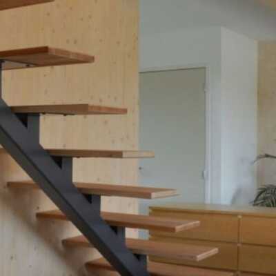 Escalera ala de avión