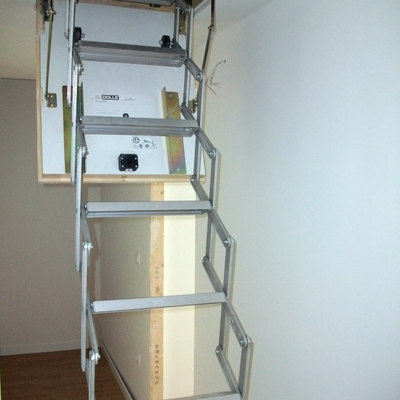 escalera altillo almacenaje