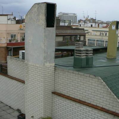 Chimenea de restaurante