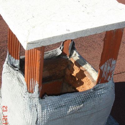 Rehabilitación de tejado y chimeneas