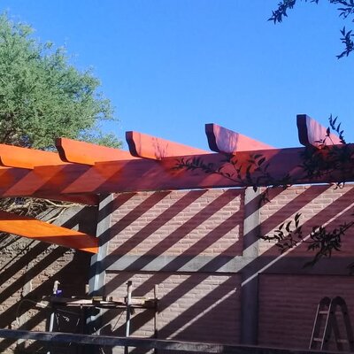 Gazebo de madera