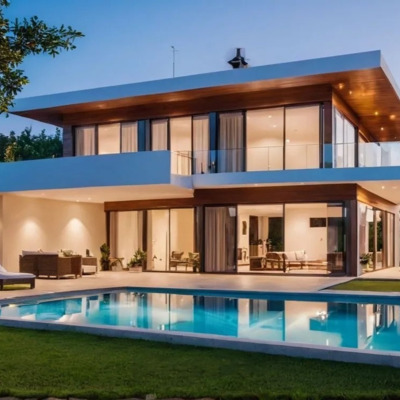 Vivienda Unifamiliar Estilo Contemporáneo