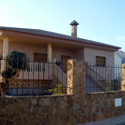 Fachada de chalet.