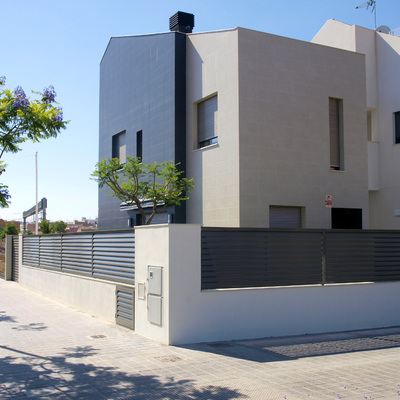 Fachada de la vivienda