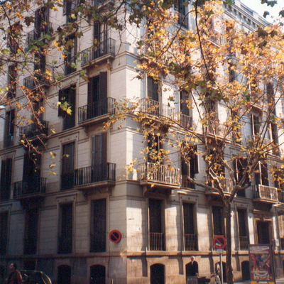Fachada en calle Mallorca