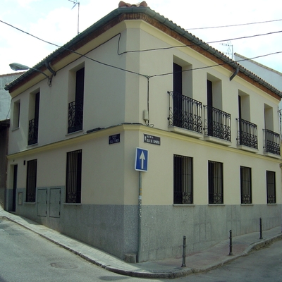 Fachada en su estado final