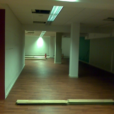 FASE DE MONTAJE  PAVIMENTO PVC PLANTA 2ª