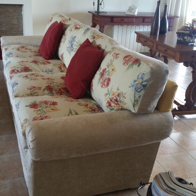 forrado  de sofa