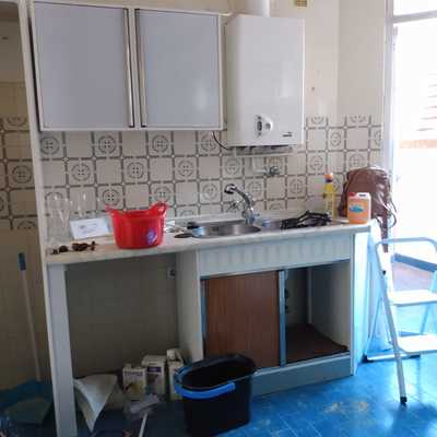 Limpieza de fin de Obra tema pintura y fregado parques