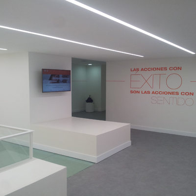 Adecuación del Business Center para la Universidad Francisco de Vitoria en Madrid.