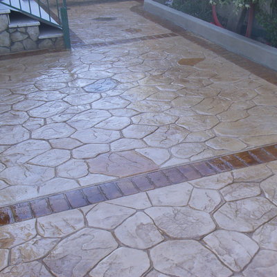 Hormigón impreso