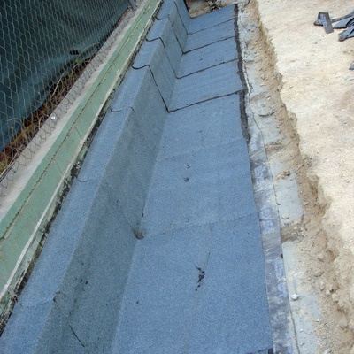 Impermeabilizacion zona del parque