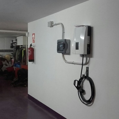 Punto de recarga para vehículos eléctricos