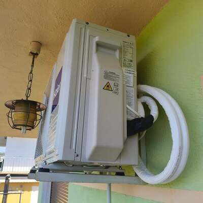 Instalación de aire acondicionado