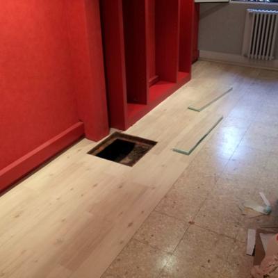 Instalación del Suelo Vinilico