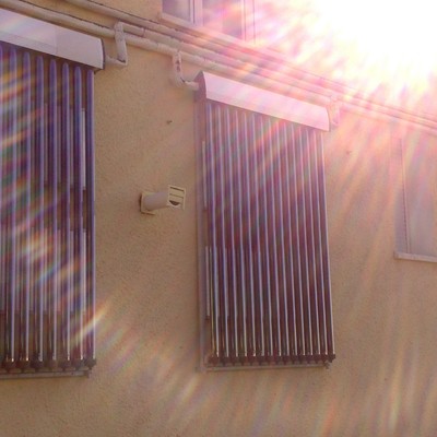 Instalación Solar Térmica Tubos De Vacio