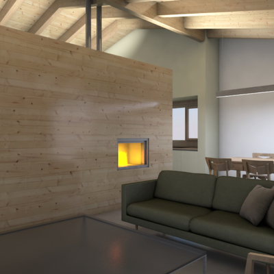 Mostra de projecte d'una casa unifamiliar