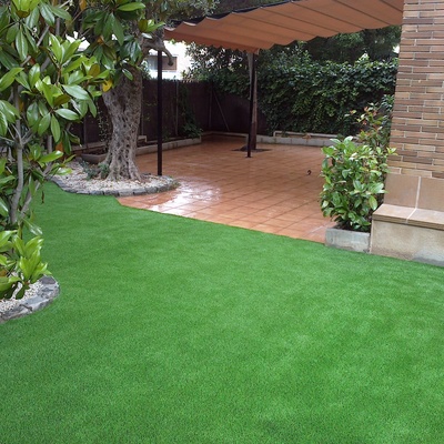 Jardín terminado.