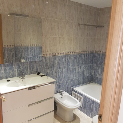lavabo roca blanco brillante 