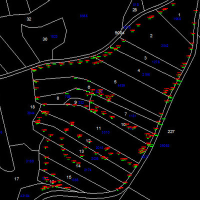 Discrepancia catastral de varias parcelas
