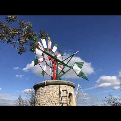 Pintura exterior molino