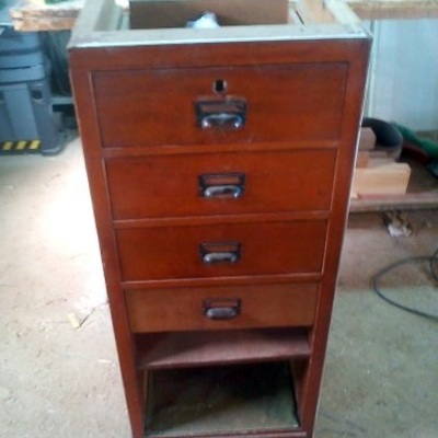 Mueble oficina años 1950