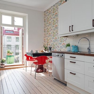Presupuesto papel pintado cocina online habitissimo Comprar vinilos cocina en zaragoza