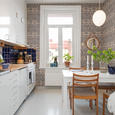 Presupuesto papel pintado cocina online habitissimo Comprar vinilos cocina en zaragoza