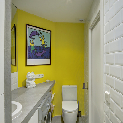 pared amarilla