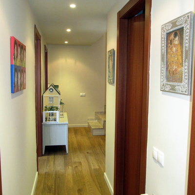 Parquet flotante Roble Little Montana 3D