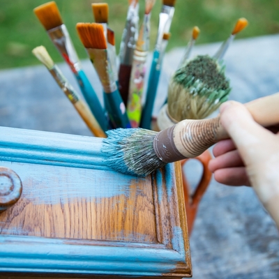 ¿Pintura mate o satinada?
