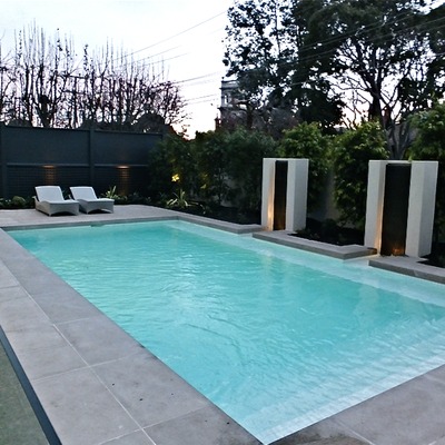 Piscina diseño moderno