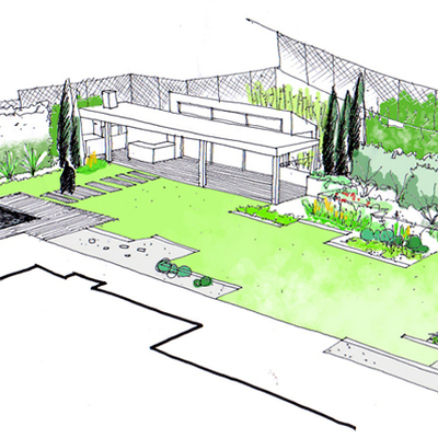 Proyecto de diseño de jardín