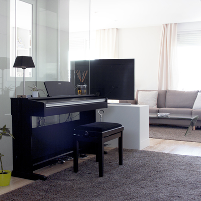 Salón estilo nórdico