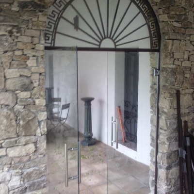 Puerta de Cristal Templado