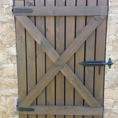 Puerta pozo