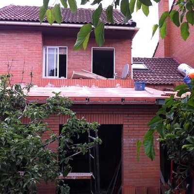 Imagen de la ampliación de la vivienda