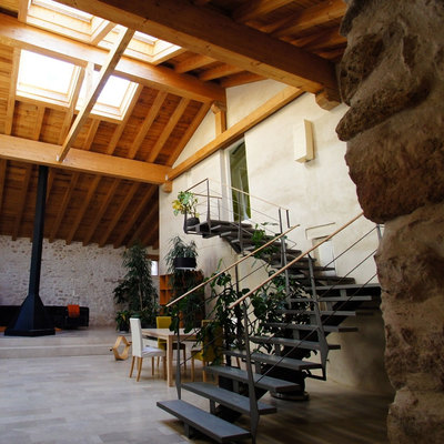 Rehabilitacion de un molino en Segovia habilitandolo para uso de vivienda