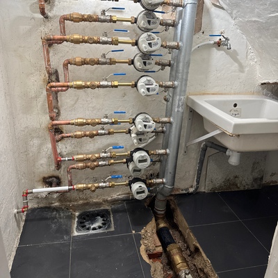Renovación de batería de contadores de agua en Valencia