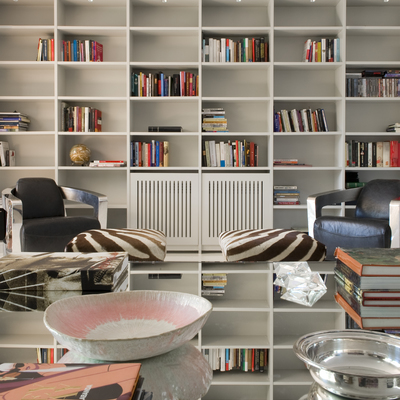 Salón/biblioteca